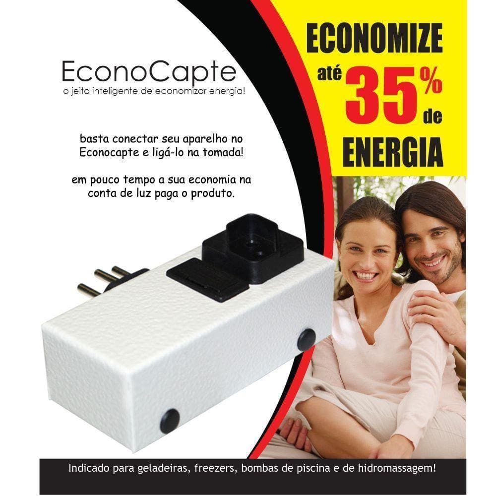 Economizador Inteligente Econocapte até 35% de economia.