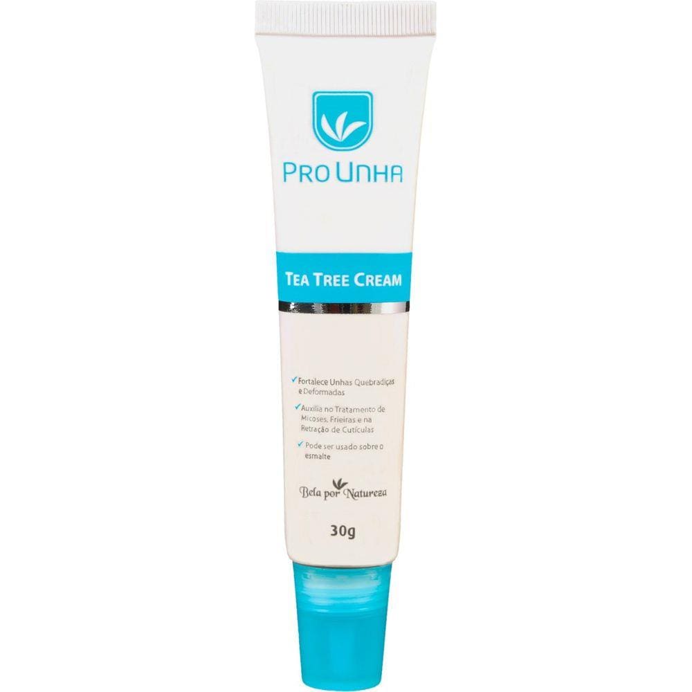 Fortalecedor De Unhas Pro Unha Tea Tree Creme