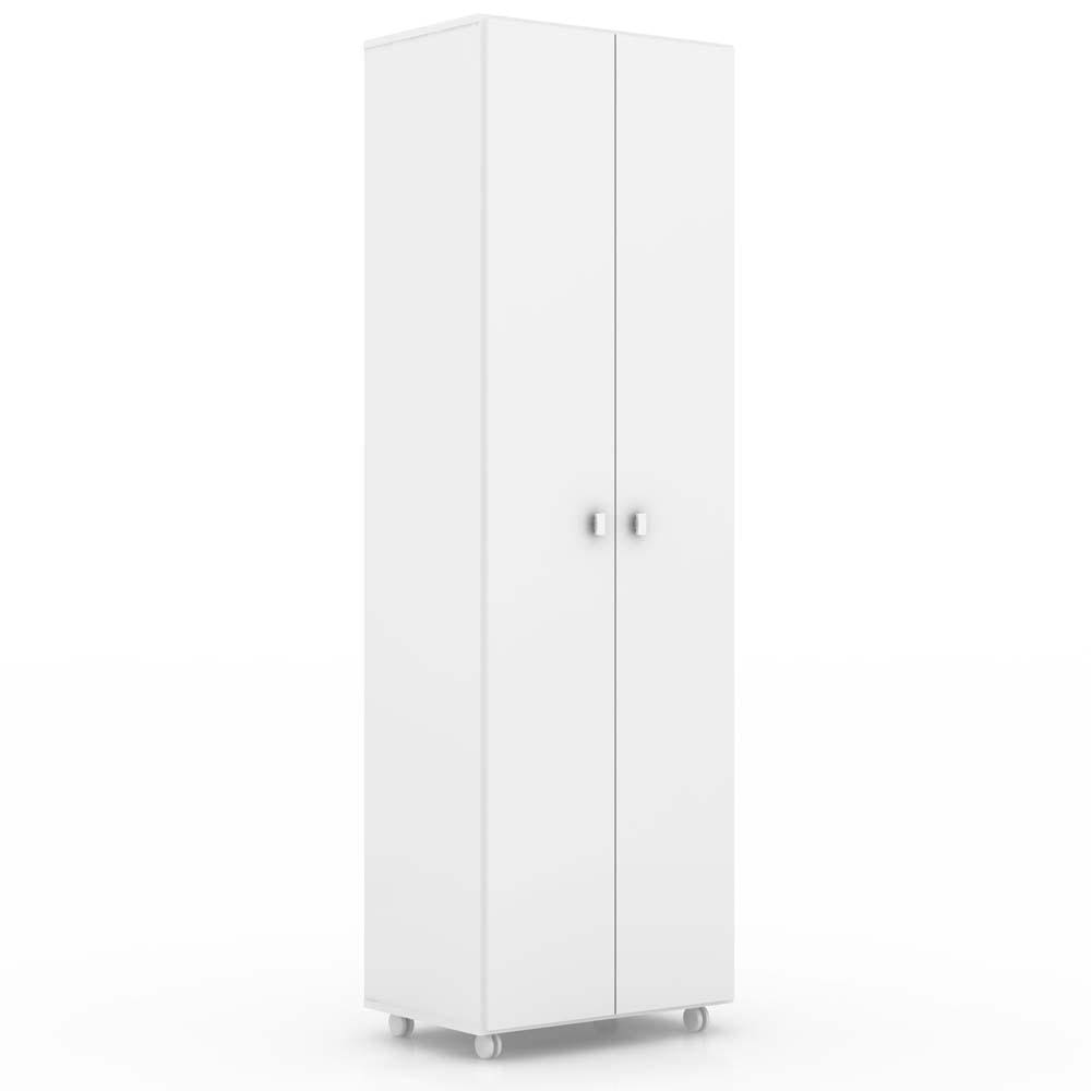 Armário Multiuso Tecno Mobili Am3101 com 2 Portas e 4 Prateleiras - Branco
