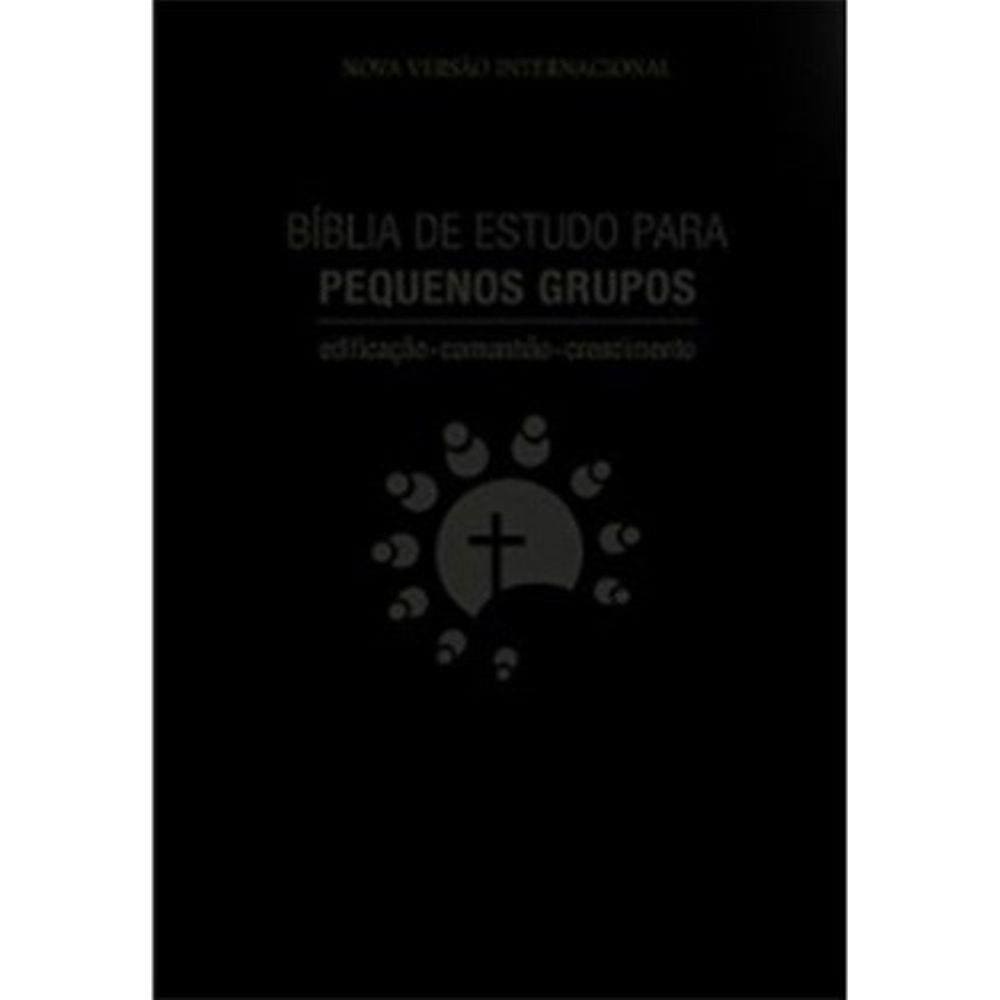Bíblia De Estudo Para Pequenos Grupos Preta