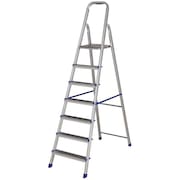 Escada Mor Aluminio 7 Degraus - 005105