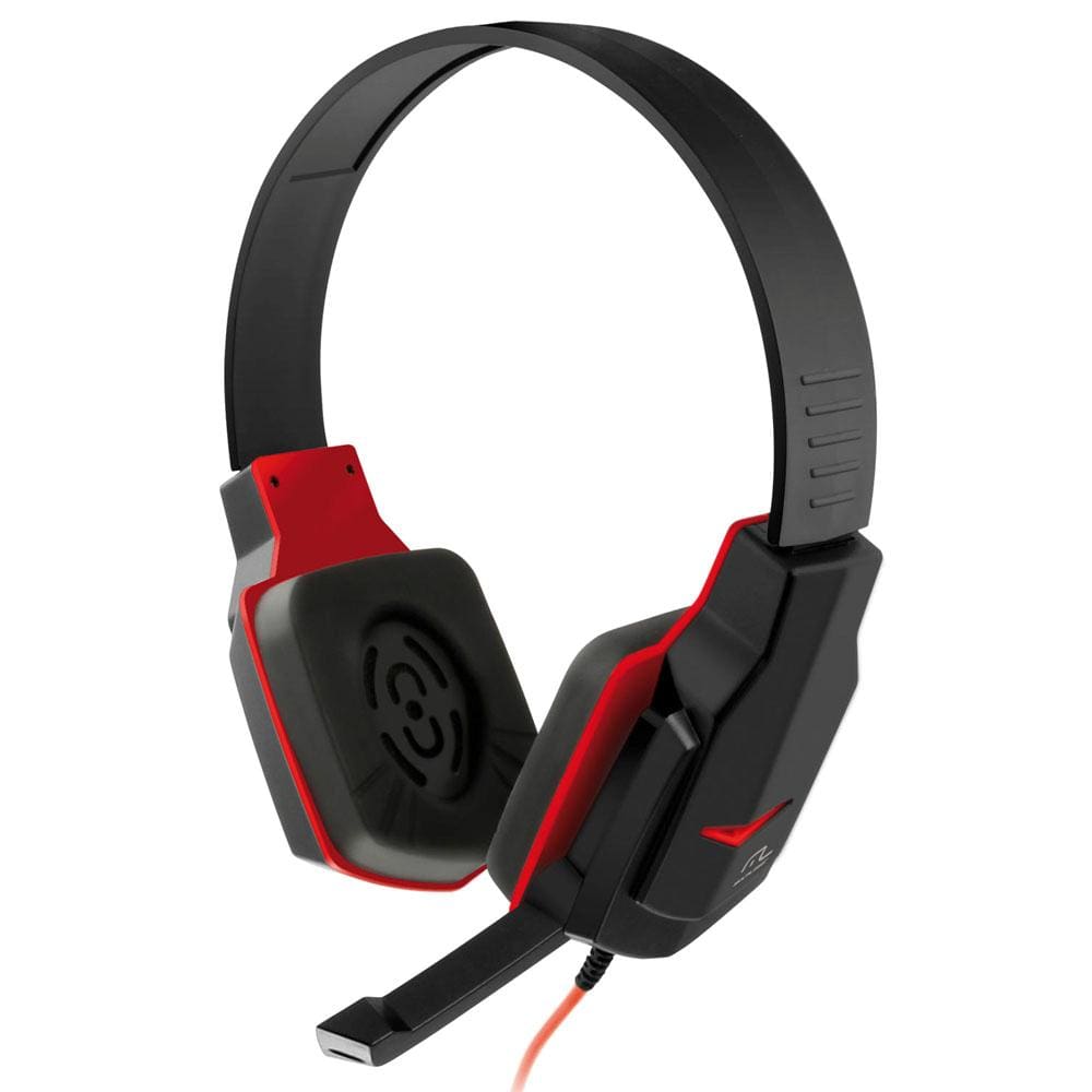 Headset Gamer Multilaser PH073 - Preto/Vermelho
