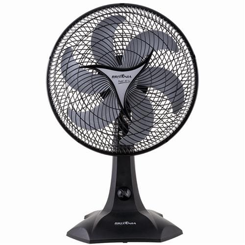 imagem-Ventilador de Mesa Britânia Protect 30 Six com 3 Velocidades - Preto - 110v