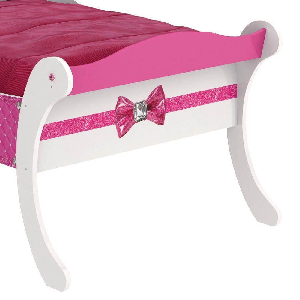 Cama Infantil da Barbie  Item Infantil Pura Magia Barbie Plus