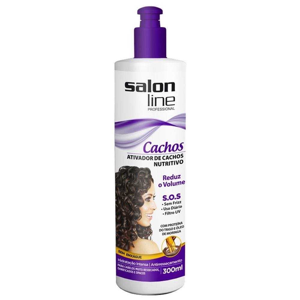 Ativador De Cachos Salon Line Nutritivo