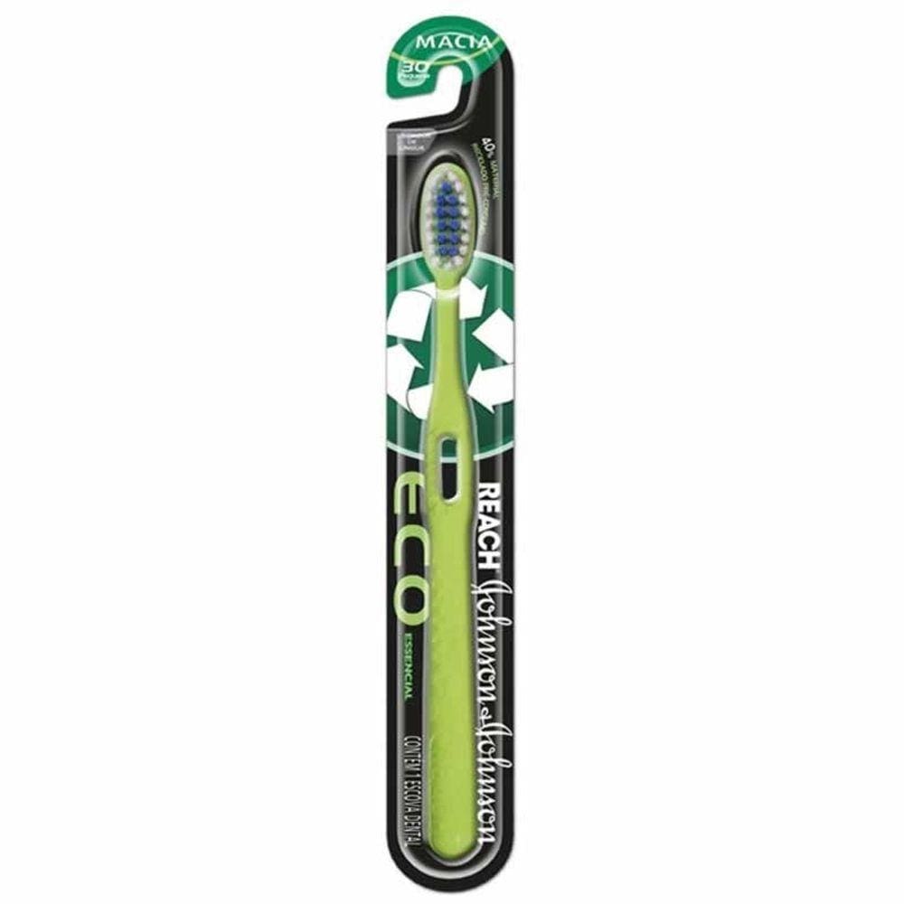 Escova Dental Johnson´s & Johnson´s Reach Eco Essencial 30 Macia