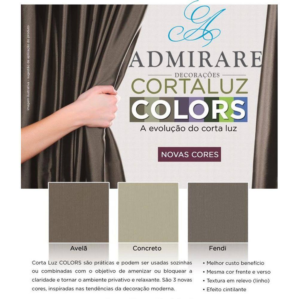 Cortina Blackout 2,80 X 2,50 Coleção Nova Admirare