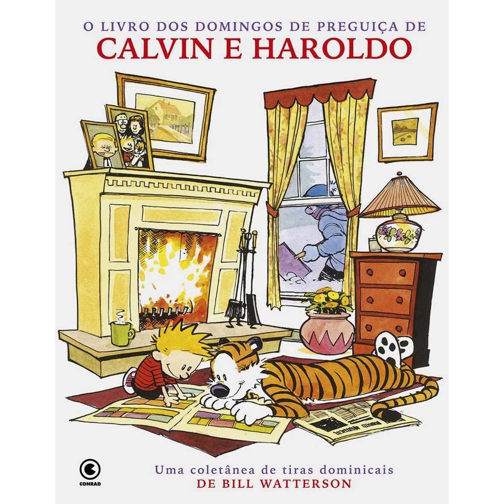 Livro – O Livro dos Domingos de Preguiça de Calvin e Haroldo - Bill Watterson