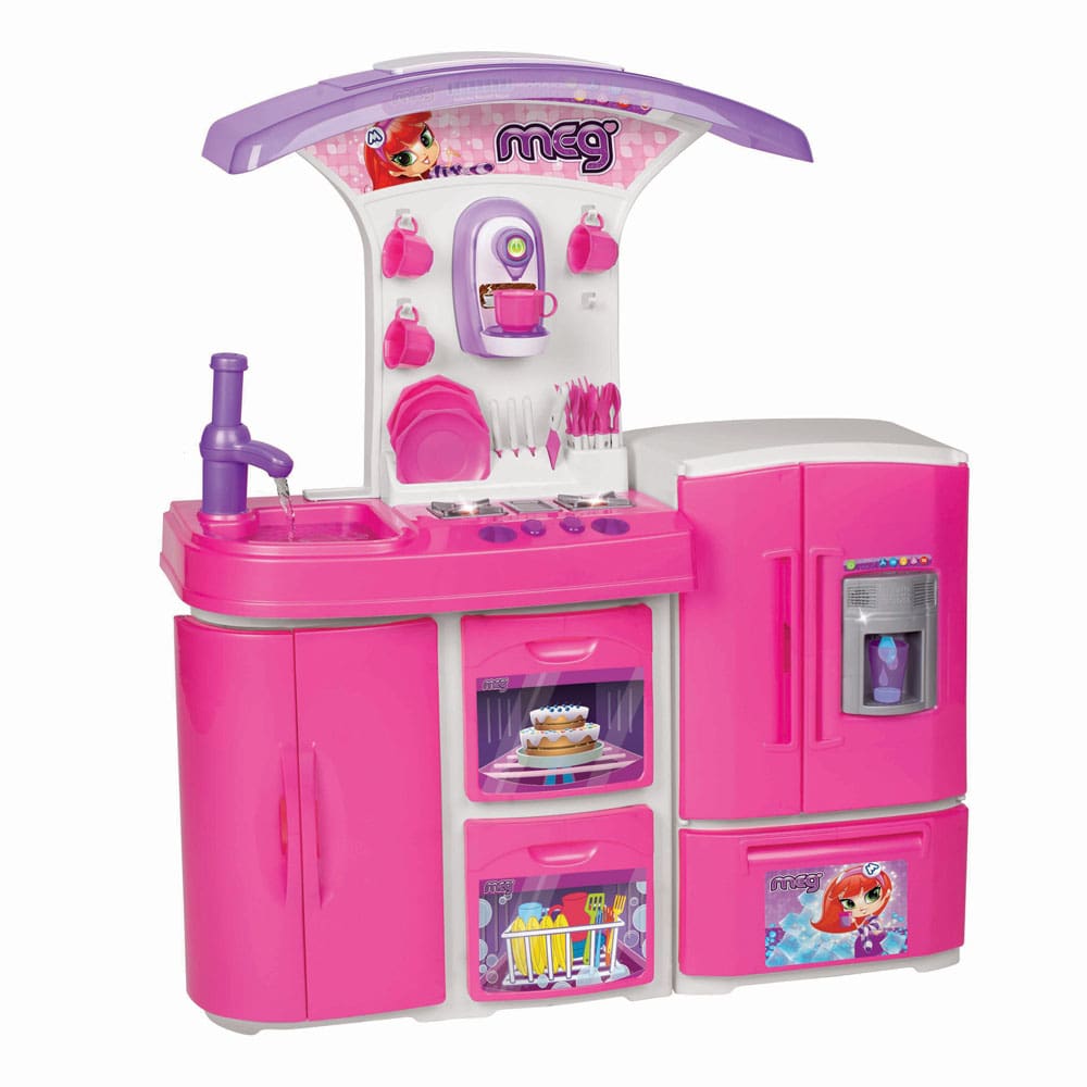 Cozinha Versátil Magic Toys Rosa
