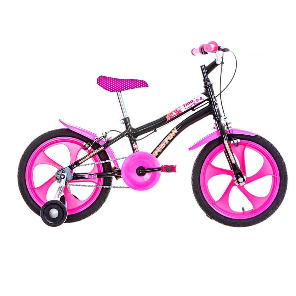 Bicicleta Infantil Aro 16 Caloi Barbie - Rosa+Azul