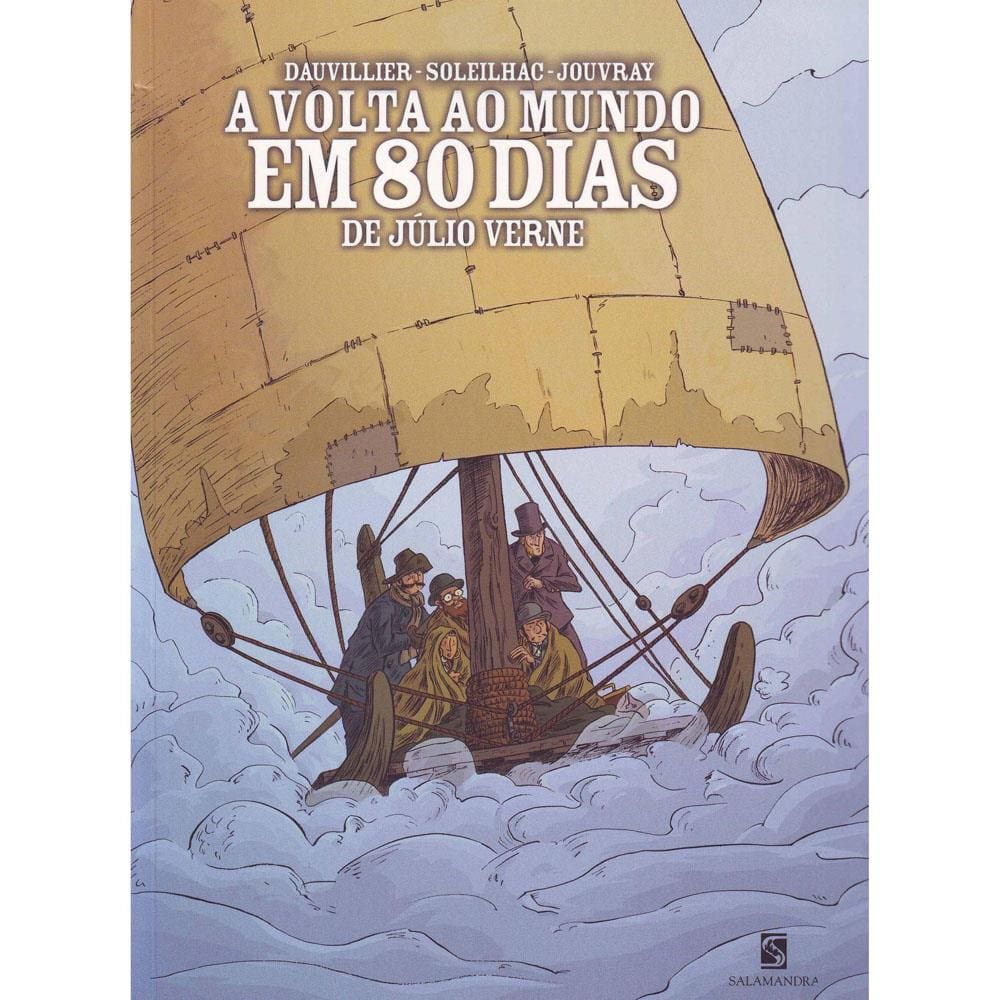 Livro - Ex-Libris - A Volta ao Mundo em 80 Dias - Júlio Verne