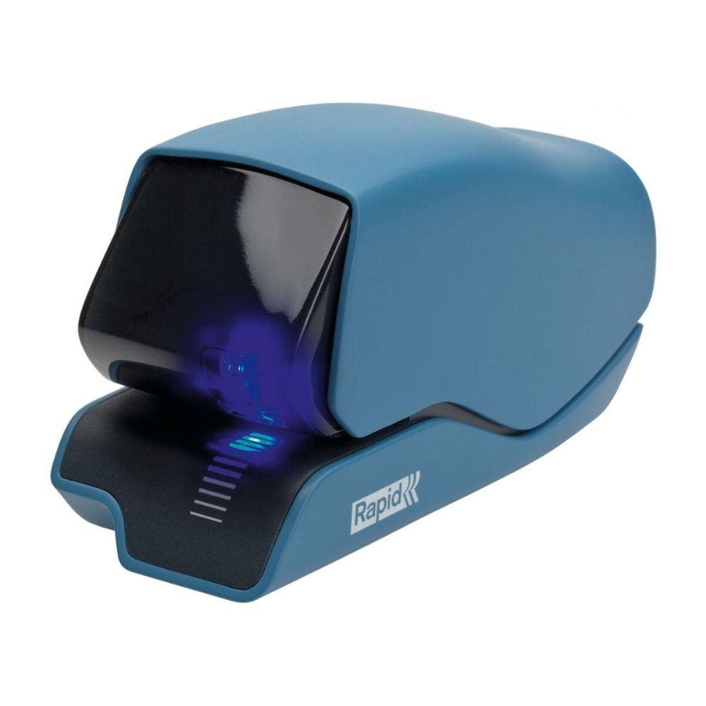 Grampeador Elétrico Rapid 5025 - Grampeia até 25 folhas, Cor: Azul 63227