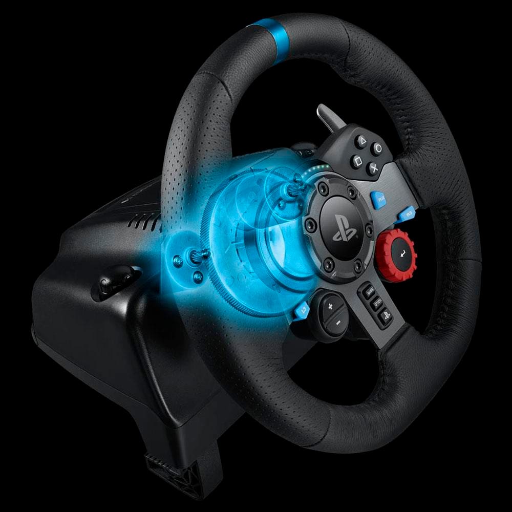 Volante Logitech G920 com pedal + Câmbio Driving Force Shifter