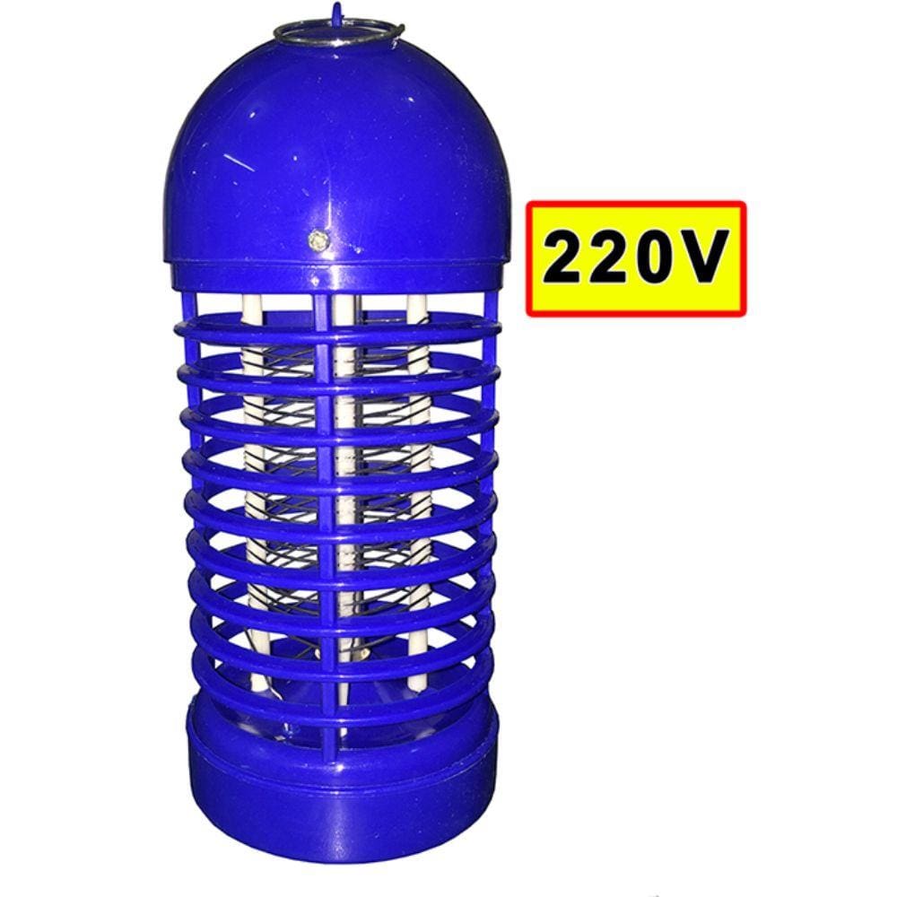 Mata Mosquito Eletrico para Insetos e Moscas Repelente e Armadilha 220v Azul