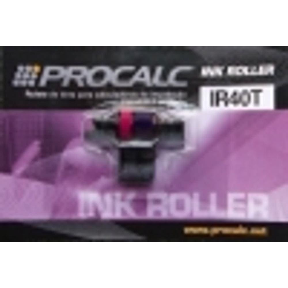 Rolete De Tinta Procalc Ir40T - 2 Cores P/ Modelo Pr220, Lp23T, Lp25, Lp45 - Procalc
