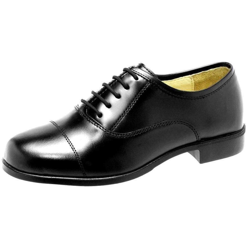 SAPATO SOCIAL MILITAR EM COURO LEGÍTIMO. | Extra