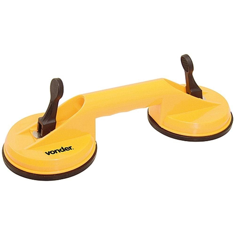 Ventosa dupla em plástico ”ABS” - Vonder