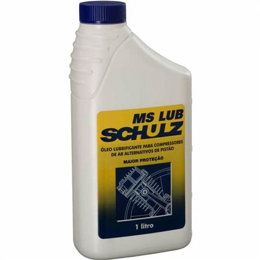 Óleo Lubrificante Mineral Para Compressores - Ms Lub - Schulz