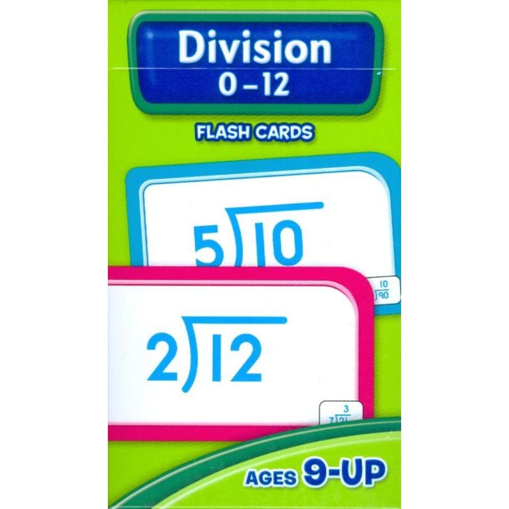 Division 0-12 - Flash Cards