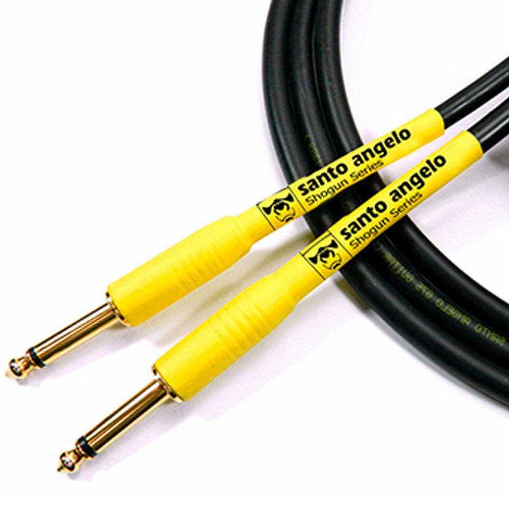 Cabo Conectores P10 Ouro Shogun 0,75 mm 10 ft/3,05 m - Santo Angelo