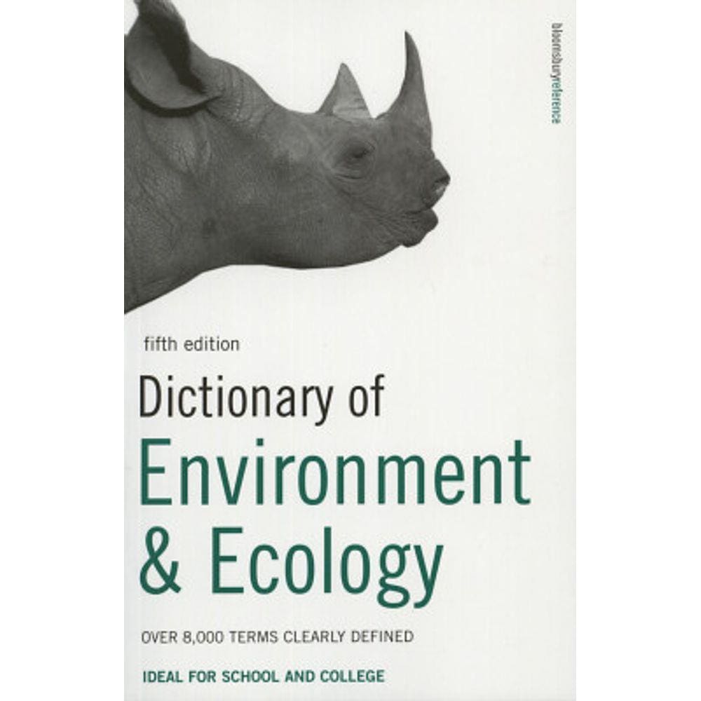 Dictionary Of Environment & Ecology