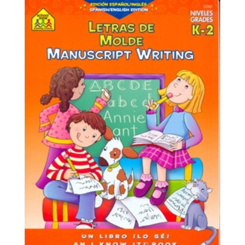 Letras De Molde - Manuscript Writing