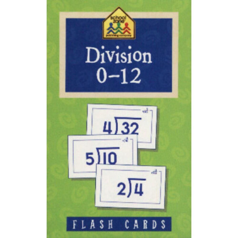 Division 0-12 - Flash Cards