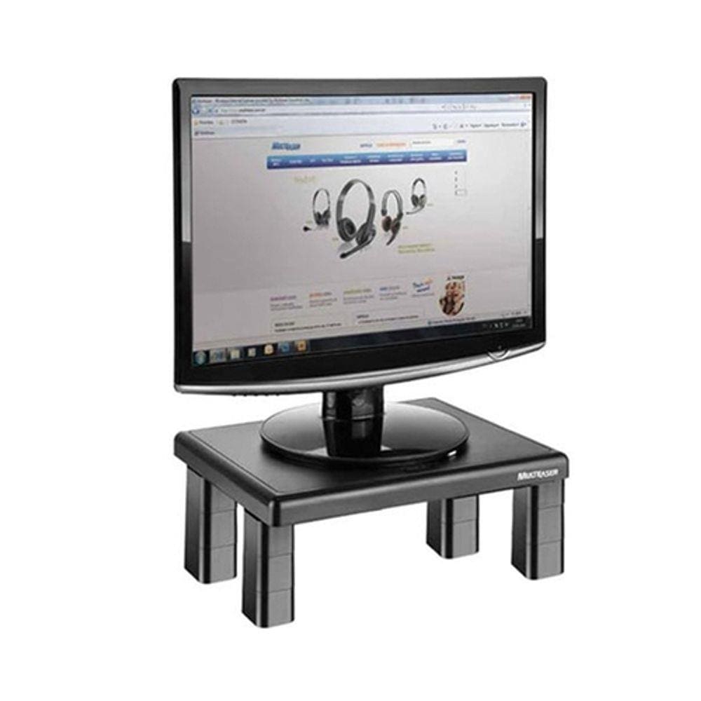 Suporte de Monitor Quadrado com 4 níveis de altura - AC125 - Multilaser