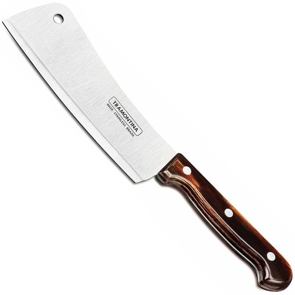 Cutelo Faca Aço Inox Cabo em Polywood 21134196 Tramontina