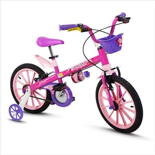 imagem-Bicicleta Aro 16 Top Girls - Rosa