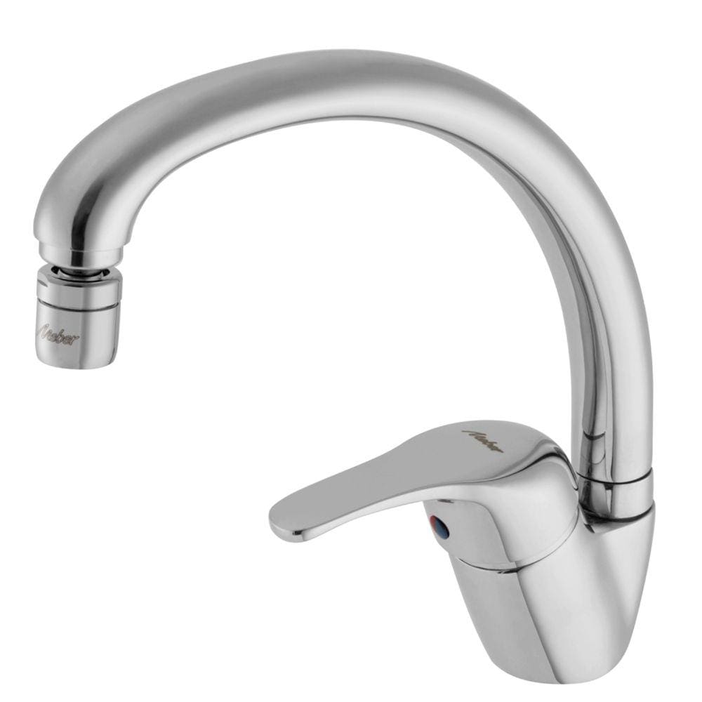 Torneira Monocomando Para Banheiro De Mesa Meber 7001 C 70 Aa