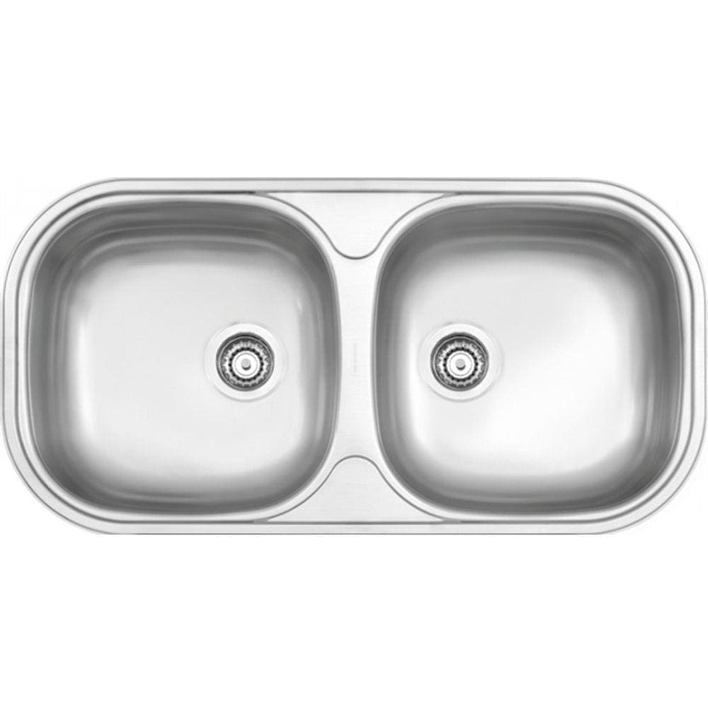 Cuba Dupla Retangular Hor Aco Inox 78X40Ac - 94032107 - Tramontina Teec