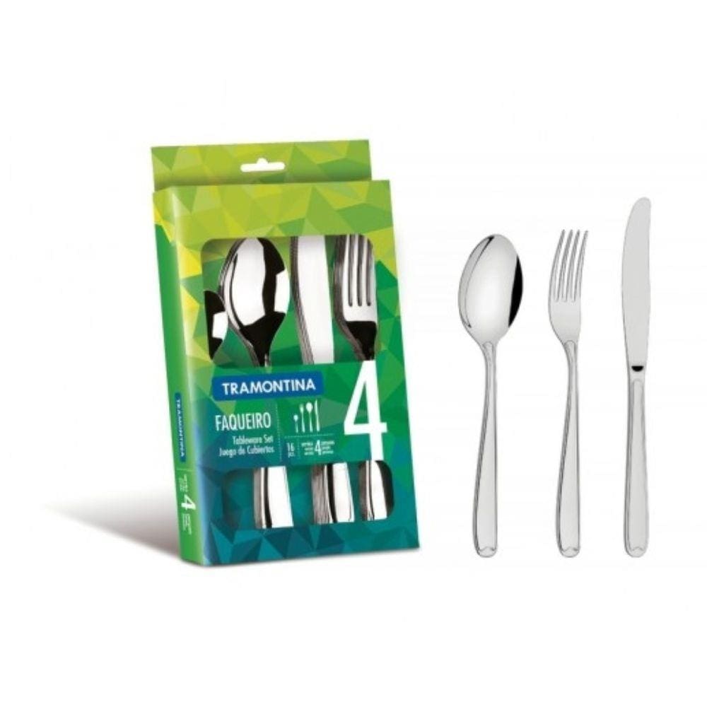 Faqueiro Inox 16Pc Copacabana - 66901650 - Tramontina Farroupilha