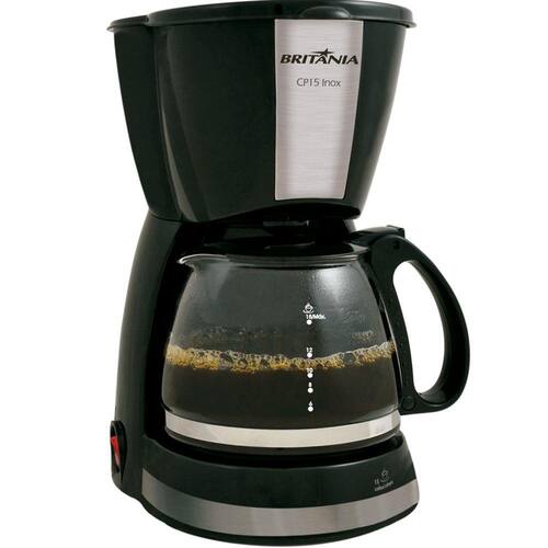 Cafeteira Britânia Inox 15 Menor preço em Cafeteira Britânia Inox 15