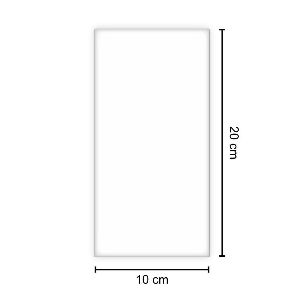 Saco de Plástico 10 x 20cm com 0,20 micras de espessura com 1 Kilo