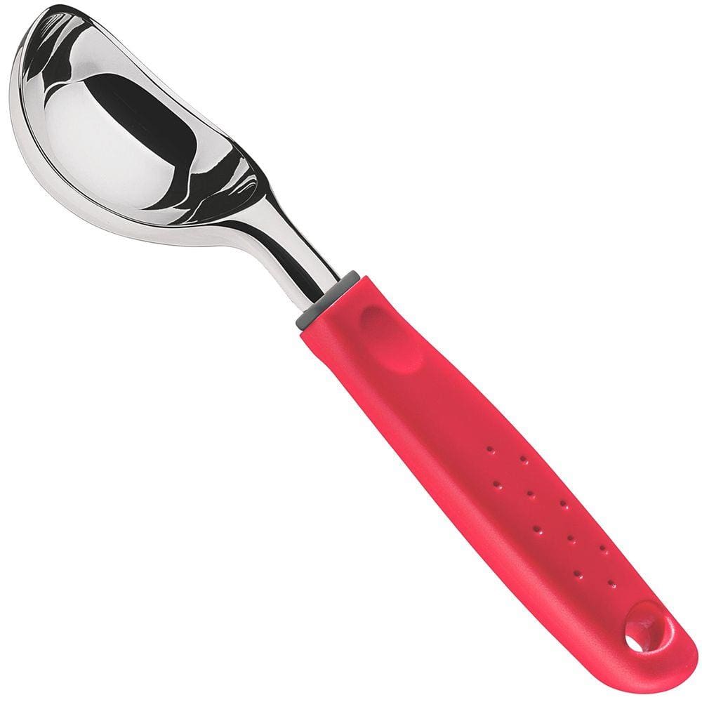 Concha Para Sorvete Vermelho Aço Cromado 25603170 Tramontina