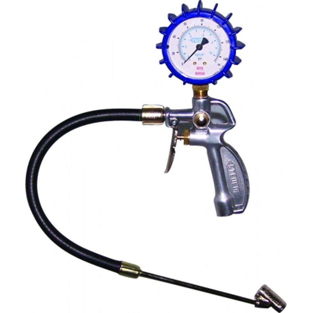 Calibrador de Pneus Com Manometro MS-13-C