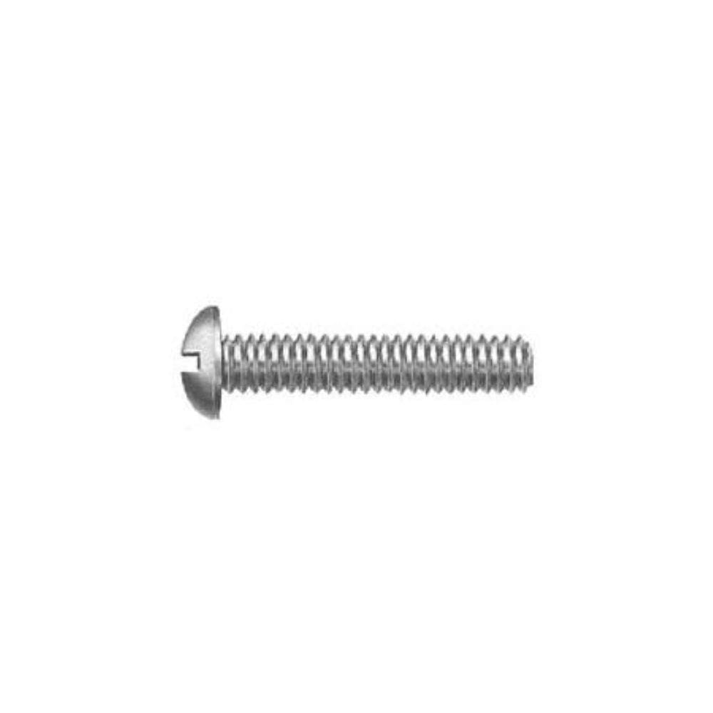 Parafuso rosca máquina com cabeça redonda 1/8”x1.1/4” nac