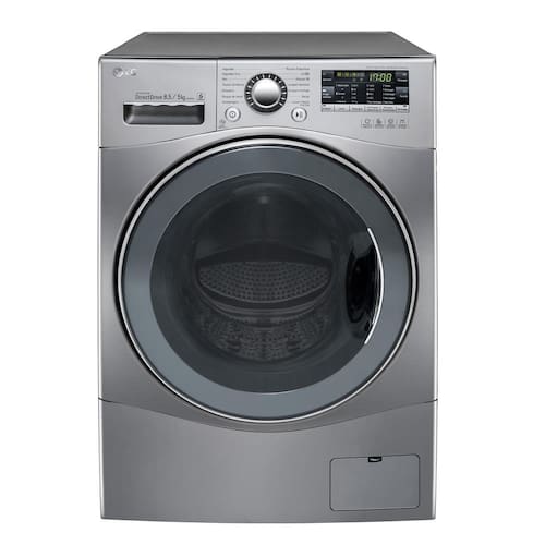 imagem-Lava e Seca LG WD1485AT(A)7B 6 Motion B.Door Aço Escovado - 8.5Kg - 127V