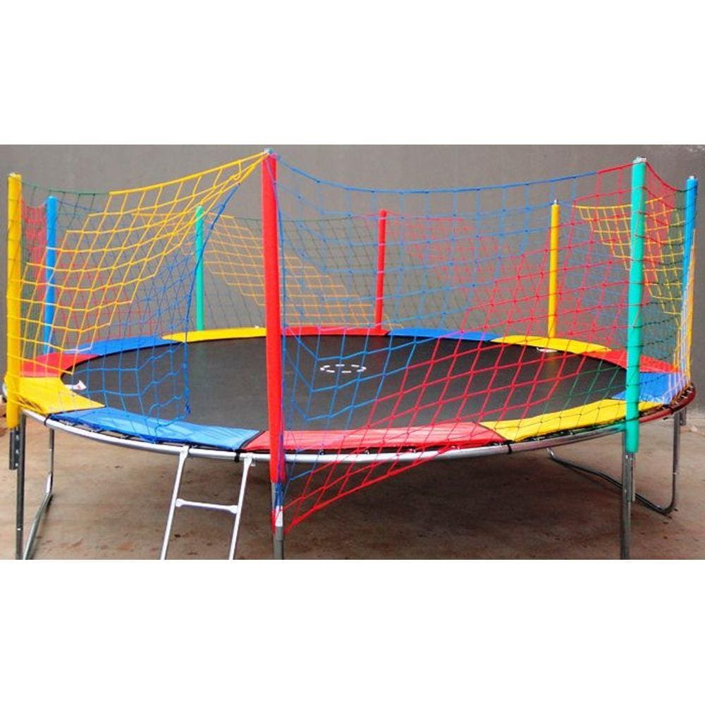 Rede de Proteção Colorida Canguri para Cama Elástica de 3,05/3,10 m