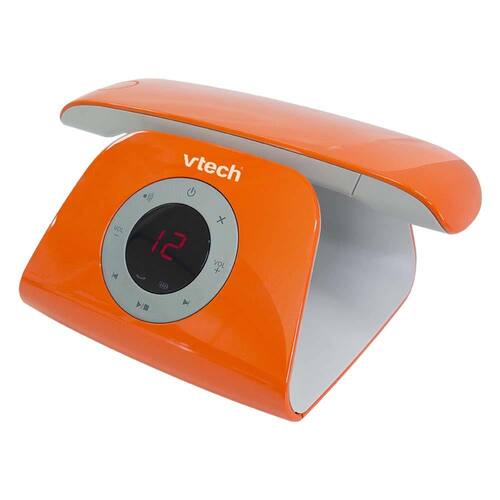 Telefone sem Fio Digital Vtech Retrô Phone com Identificador de Chamadas, Viva-Voz e Secretária Eletrônica - Laranja Menor preço em Telefone sem Fio Digital Vtech Retrô Phone com Identificador de Chamadas, Viva-Voz e Secretária Eletrônica - Laranja