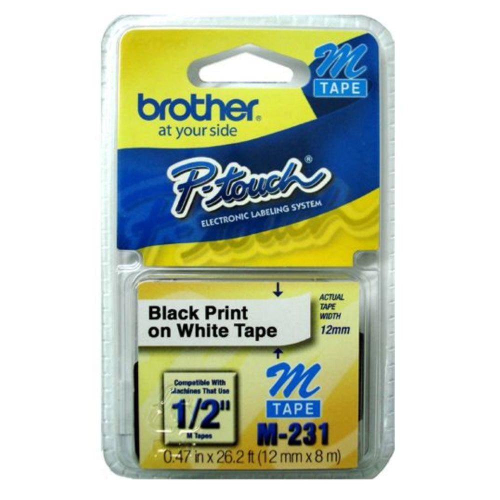 Fita para Rotulador 12mm - 8 metros - Brother M23