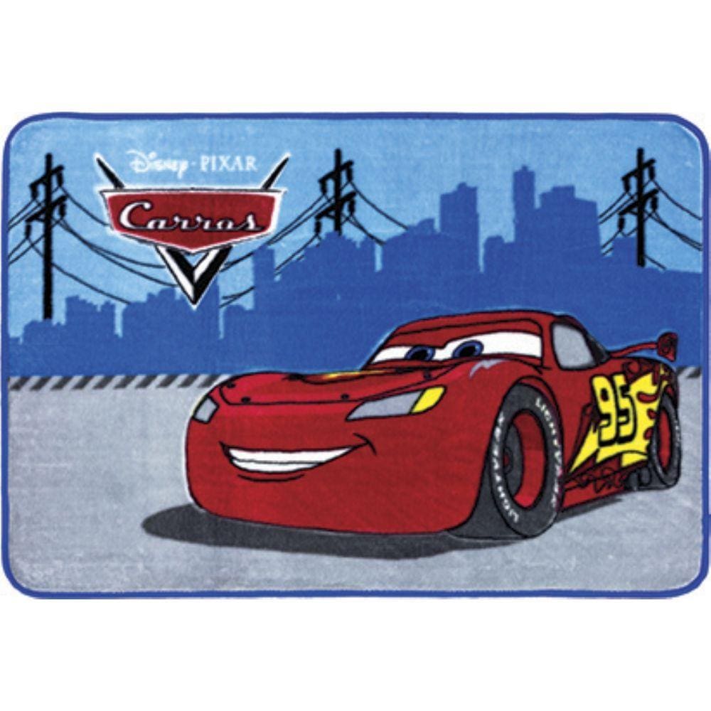 Tapete Infantil Carros Cidade 80X120 | Jolitex