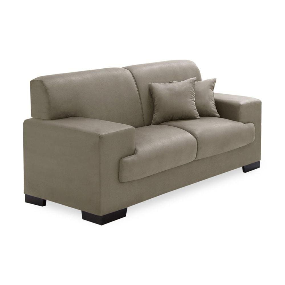 Sofá 2 Lugares Manuela Suede Império Estofados