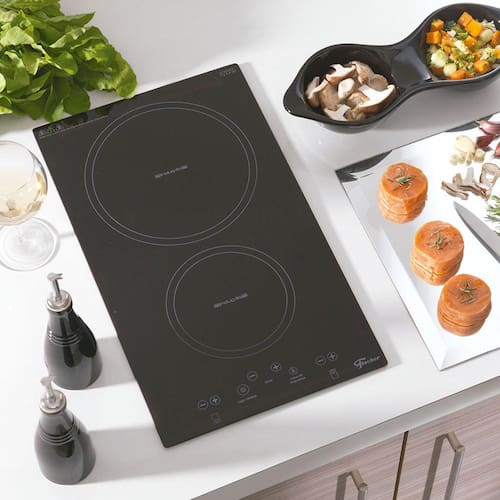 Menor preço em Fogão Cooktop 2Q De Indução Mesa Vitroceramica 3600W 