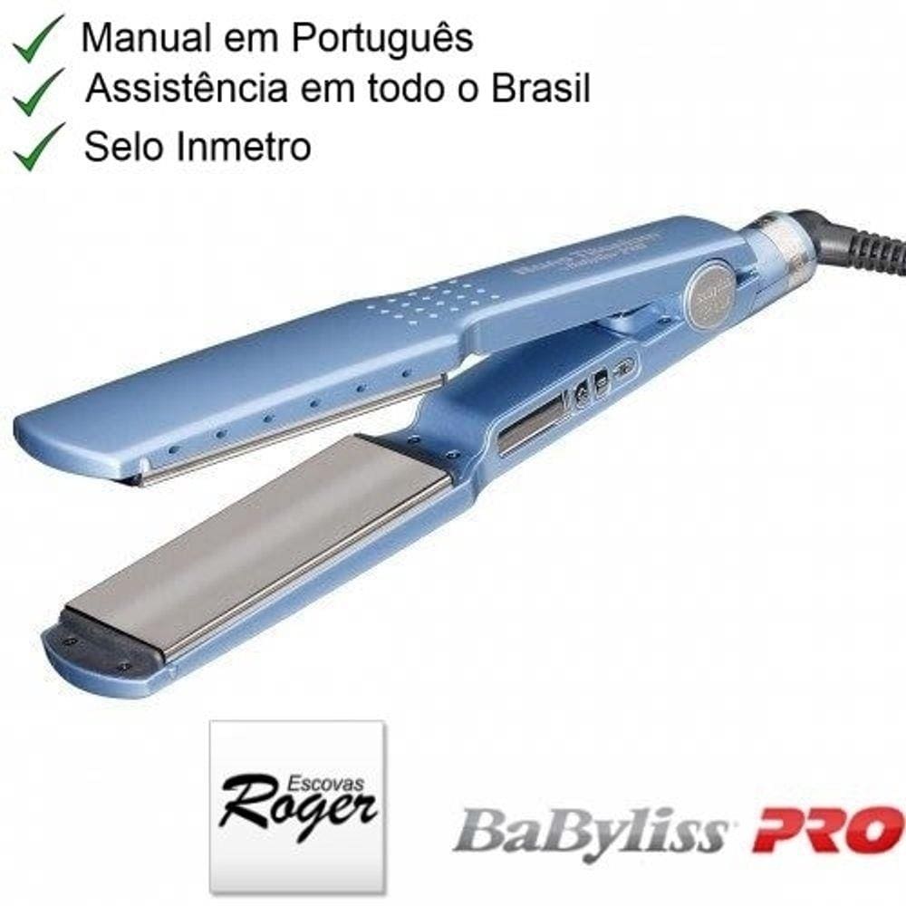 Prancha Babyliss Pro Nano Titanium 1 1/4 - Media