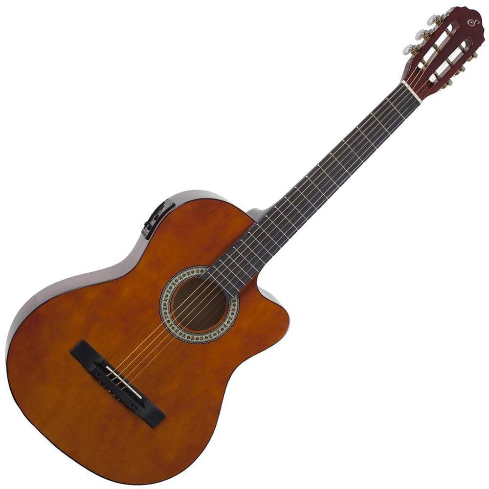 Violão Eletroacústico Flat Cutaway Aço Natural Sf-14 Ceq Giannini