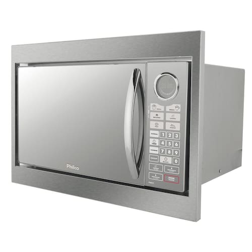 imagem-Forno de Micro-ondas de Embutir Philco PME31BM 30L - Inox - 220V