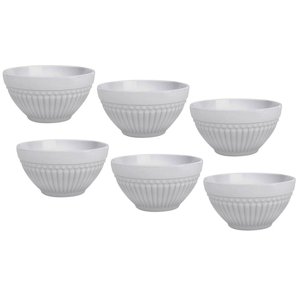 Conjunto de Bowls Porto Brasil Roma em Faiança Feldspática 430 ml – 6 Peças