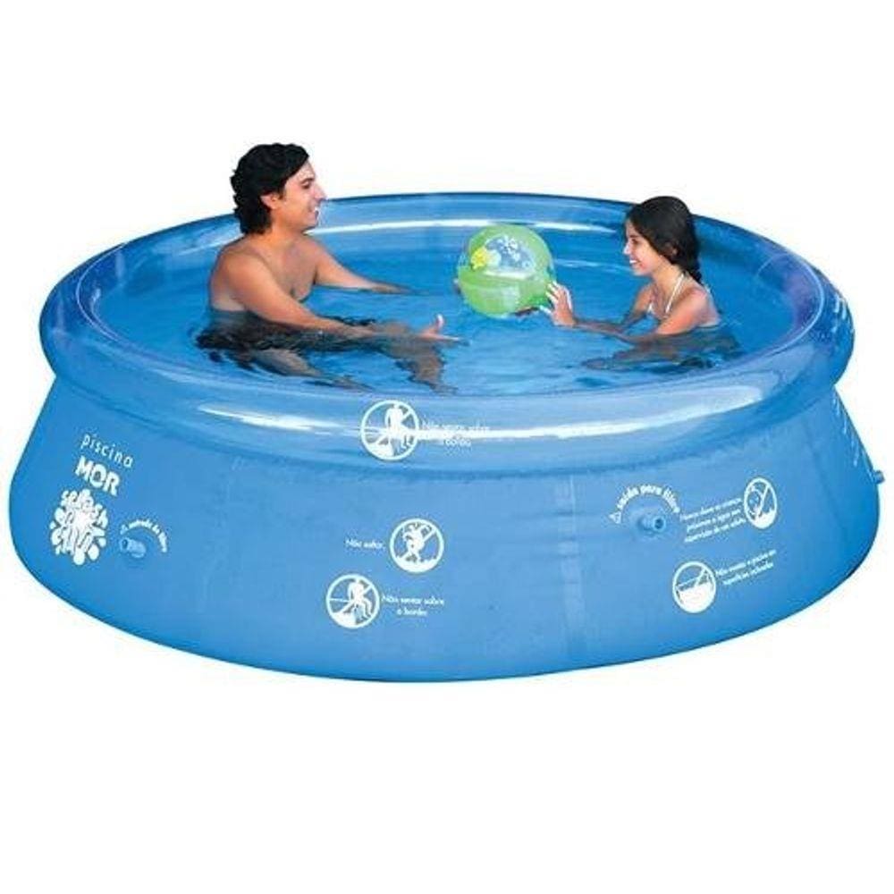 Piscina Inflável Redonda Splash Fun 2400L Mor
